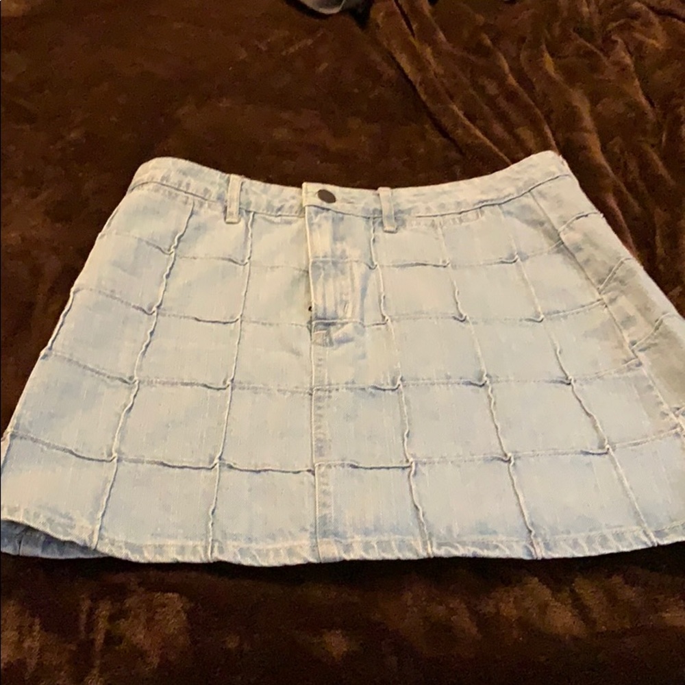 Denim skirt